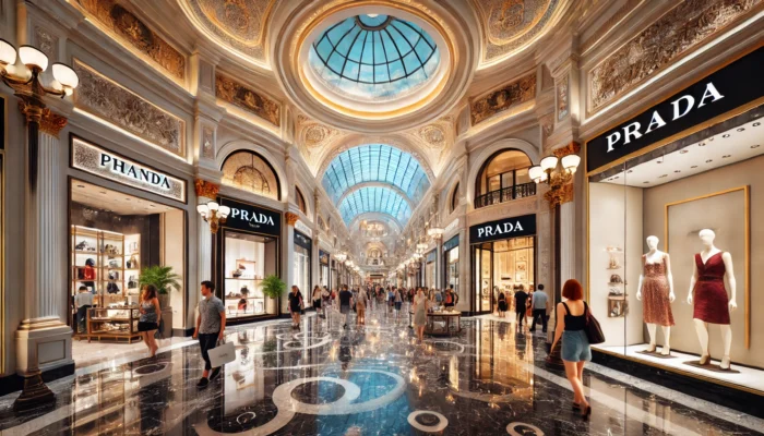alt= "Inside Forum Shops, Las Vegas"