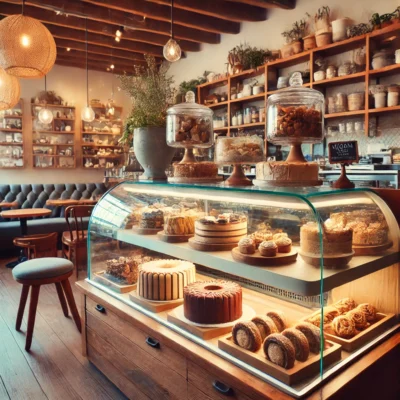 alt= "Inside one of the best vegan bakeries in Las Vegas"