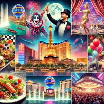alt= "Highlights of the Las Vegas Strip"