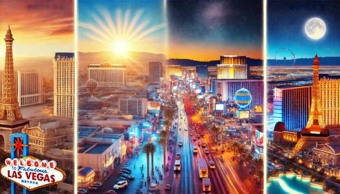 alt= "Las Vegas Bus Tours With Hotel Pickups all times of the day"