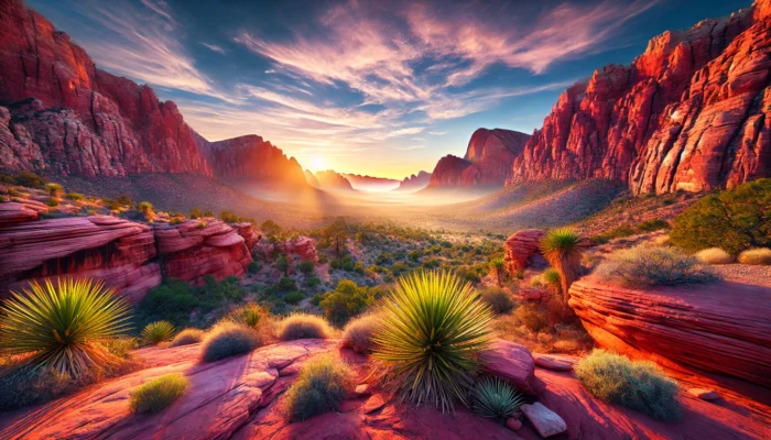 alt= "Red Rock Canyon near Las Vegas"