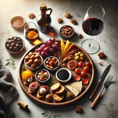alt= "Tapas plate in Las Vegas"