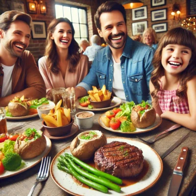 alt-= "Casual steakhouse off the Las Vegas Strip"