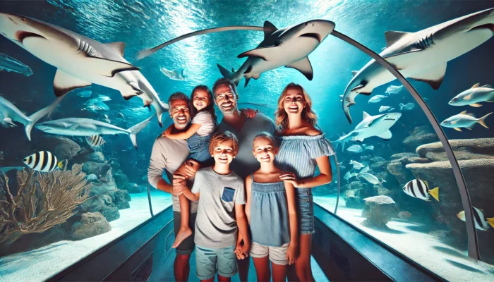 alt= "Shark Reef Aquarium, Las Vegas"