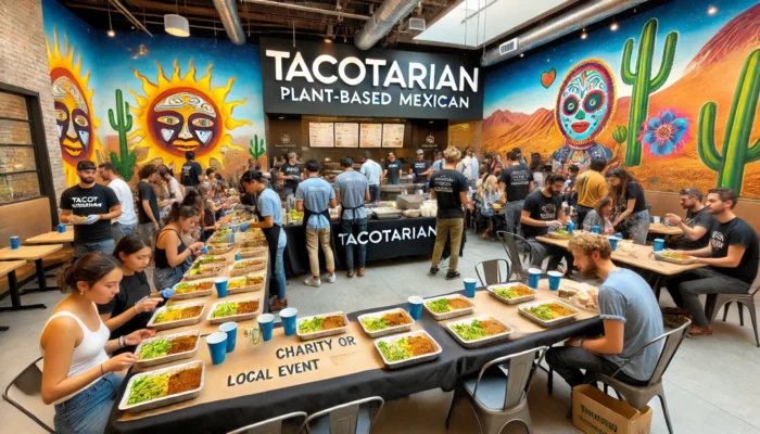 alt= "Community event at Tacotarian"