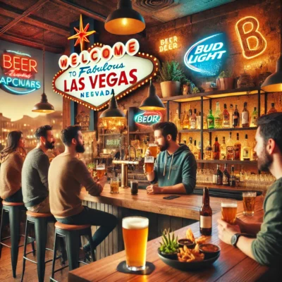 alt= "Enjoying the best places for happy hour off the strip"