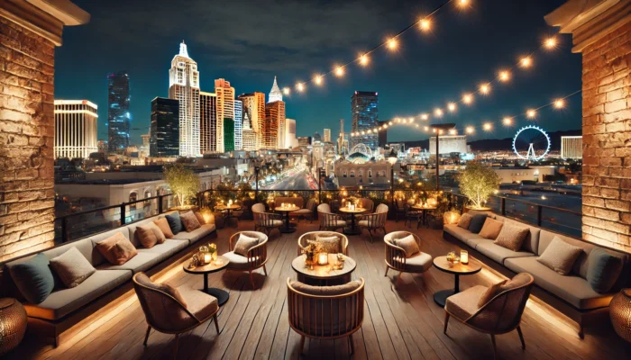 alt= "Cozy rooftop bar, Las Vegas"