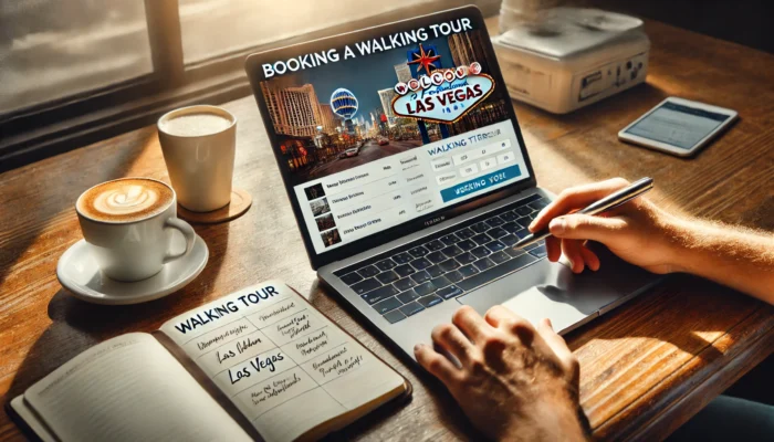 alt =How to plan a guided walking tour of Las Vegas"