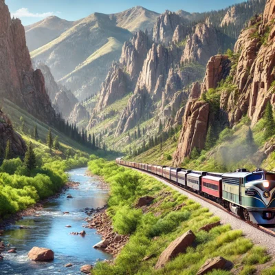 alt= "Scenic train rides near Las Vegas"