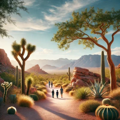 alt= "Desert hiking trails near Las Vegas"
