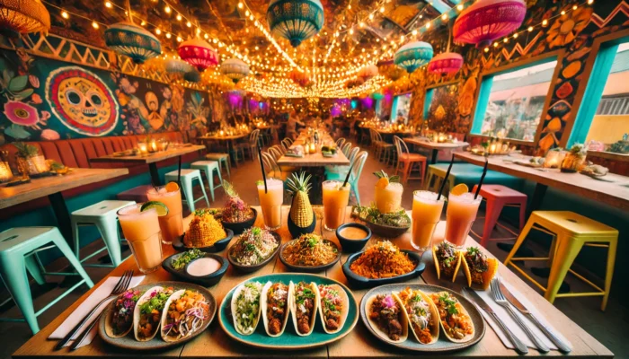 alt= "Dining at Tacotarian, Las Vegas"