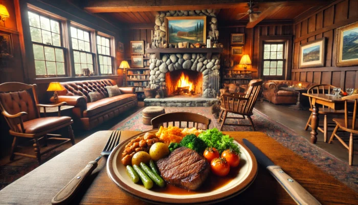 alt= "Dining on Mount Charleston"