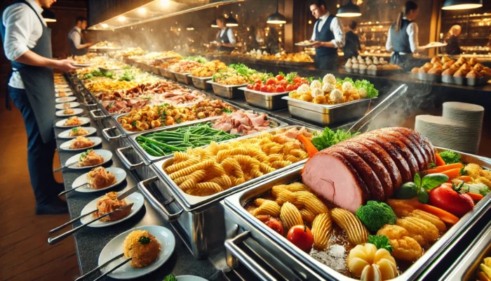 alt= "Dining at the Circus Buffet, Las Vegas"