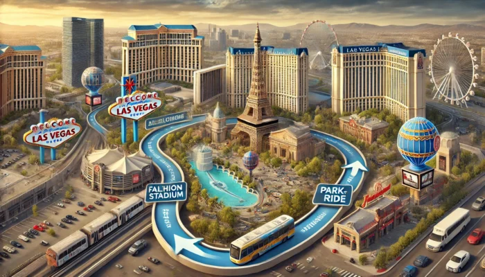 alt= "How to use Las Vegas park and ride facilities to get around"