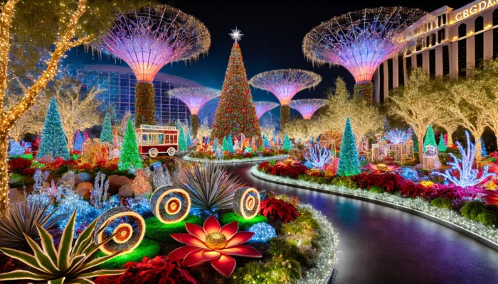 alt= "Seasonal botanical gardens in Las Vegas"