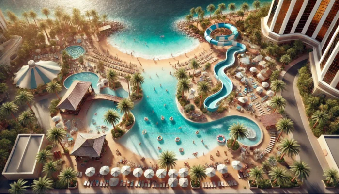 alt= "Mandalay Bay Beach, Las Vegas"