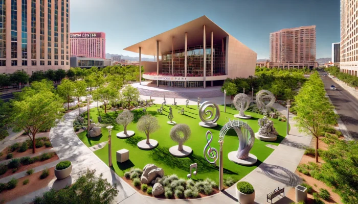 alt= "Symphony Park, Las Vegas"