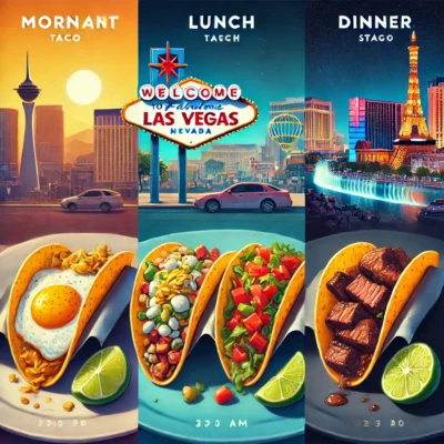 alt= "Enjoying tacos any time of the day or night in Las Vegas"