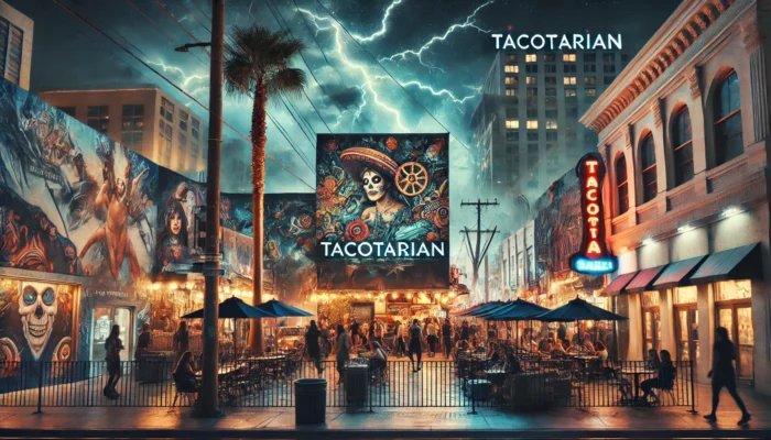 alt= "Tacotarian in the Downtown Arts District"