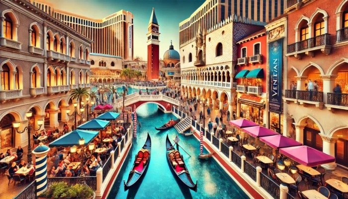 alt= "Grand Canal at the Venetian Resort"