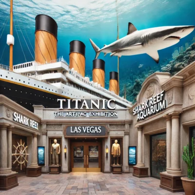 alt= "Titanic Exhibition near Bodies...The Exhibition"