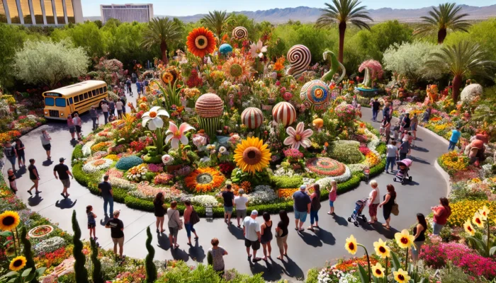 alt= "Seasonal flower festivals in Las Vegas"