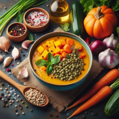 alt= "Vegetarian soup in Las Vegas"