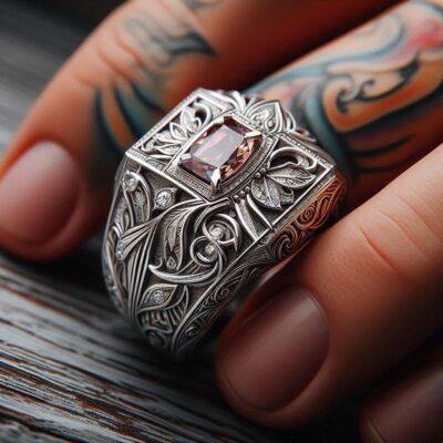 alt= "Custom engagement ring in Las Vegas"