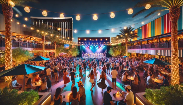 alt= "Seasonal free concerts in Las Vegas"