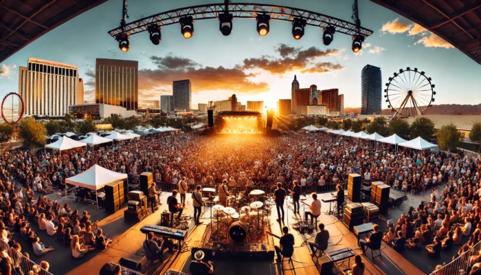 alt= "Free outdoor concerts in Las Vegas"