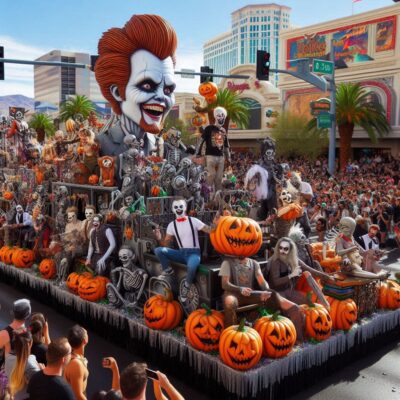 alt= "Halloween parade in Las Vegas"