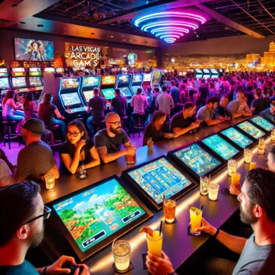 alt= "One of the best arcade bars in Las Vegas"