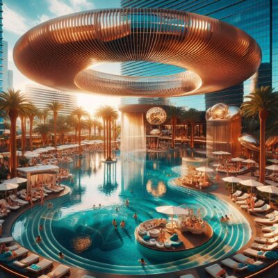 alt= "Enjoying Spring break in Las Vegas"