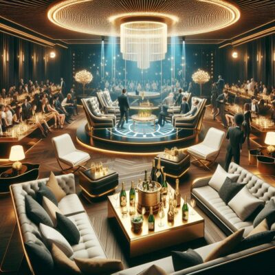 alt= "Luxury nightclub with bottle service in Las Vegas"