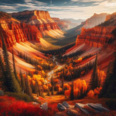 alt= "Cedar Breaks National Monument in the Fall"