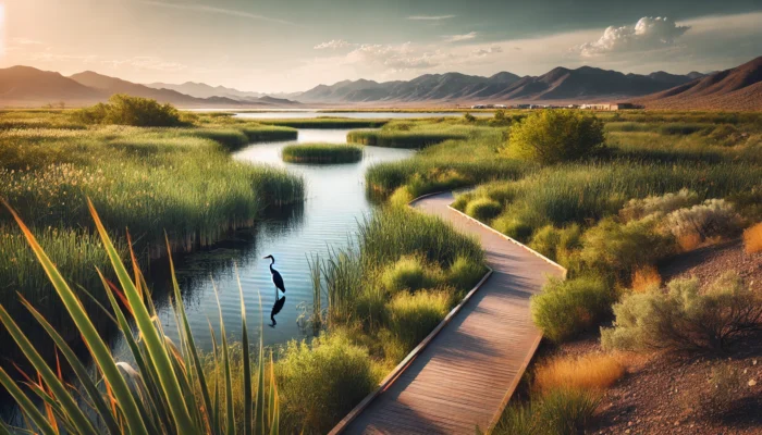 alt= "Clark County Wetlands near Las Vegas"