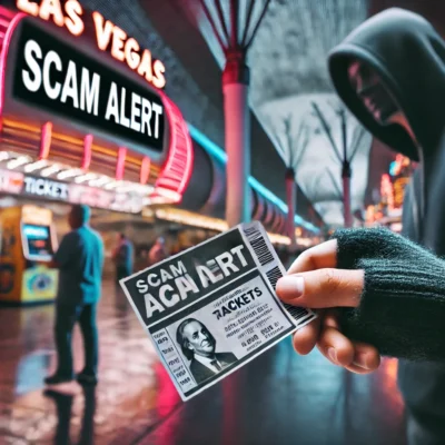 alt= "Avoiding last minute ticket scams for Las Vegas shows"