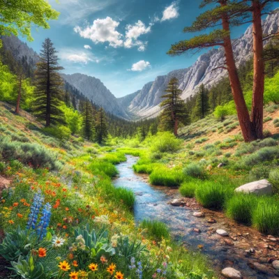 alt= "Mount Charleston in the Spring"