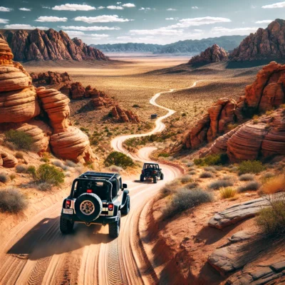 alt= "One of the best places for off-roading adventures in LAs Vegas"