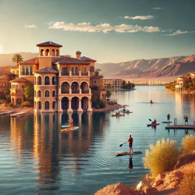 alt= "a guide to Lake Las Vegas water sports"