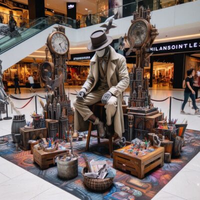 alt= "Activities for no-shopping visitors to shopping malls in Las Vegas"