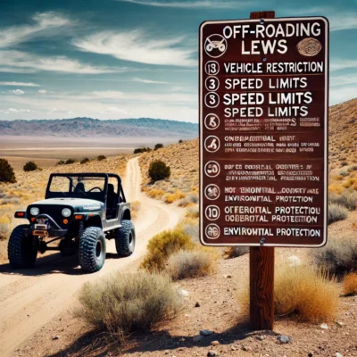 alt= "Laws and regulations for off-roading in Las Vegas"