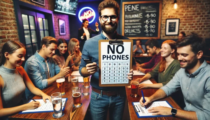 alt= "Etiquette at Las Vegas trivia nights"