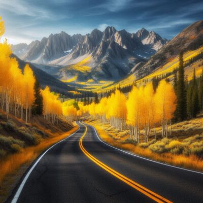 alt= "Fall foliage on Mount Charleston near Las vegas"