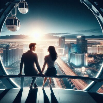 alt= "One of Las Vegas' most romantic spots for the holidays"