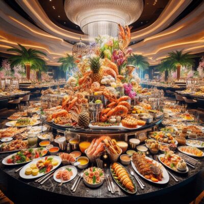 alt= "Easter brunch buffet in Las Vegas"