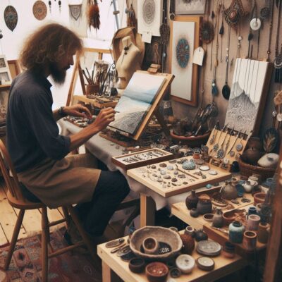 alt= "Local artists in Las Vegas"