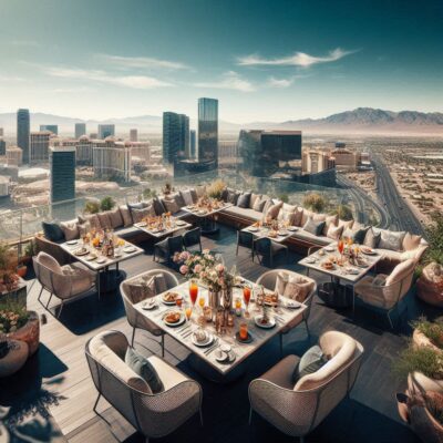alt= "Rooftop Easter brunch in Las Vegas"