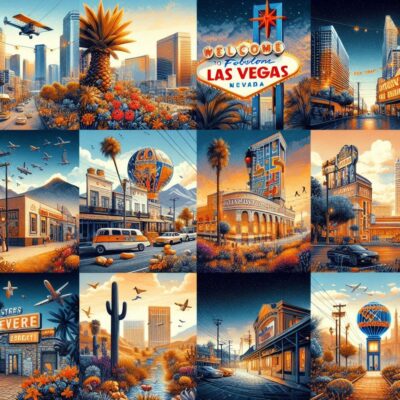 alt= "Different neighborhoods in Las Vegas"