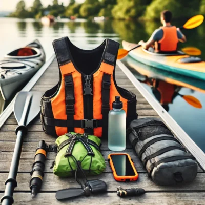 alt= "Essential gear for kayaking near Las Vegas"
